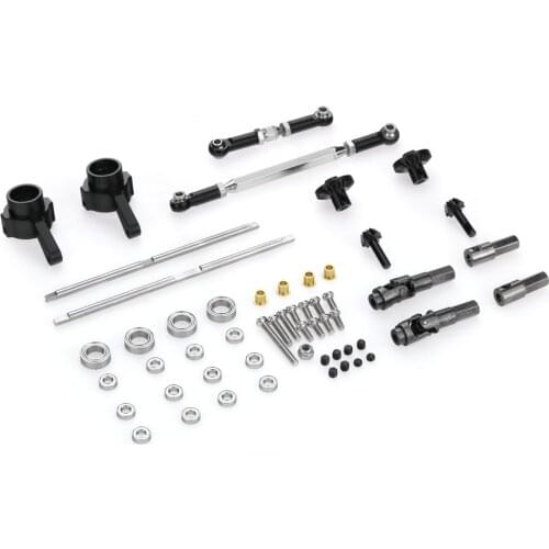 Upgrade Metal Gear Bridge Axle for RC Car 4WD MN99S MN99-S RC Rock Crawler D90 Spare Parts Metal Front Rear Axle Gear