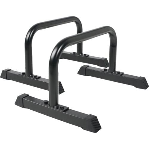 QH013 Multifunctional Indoor Handstand Split Parallel Rod Outdoor Fitness I-Shaped Push-Up Support Stand Frame Square Pipe Foot