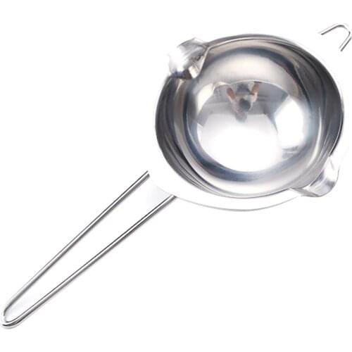 1PC New Portable Stainless Steel Chocolate Butter Melting Pot Pan Kitchen Milk Bowl Boiler Cooking Accessories