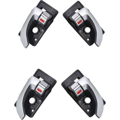 4 PCS A CAR SET INTERIOR DOOR HANDLE FOR HYUNDAI TUCSON 82620-2Z020 82610-2Z020