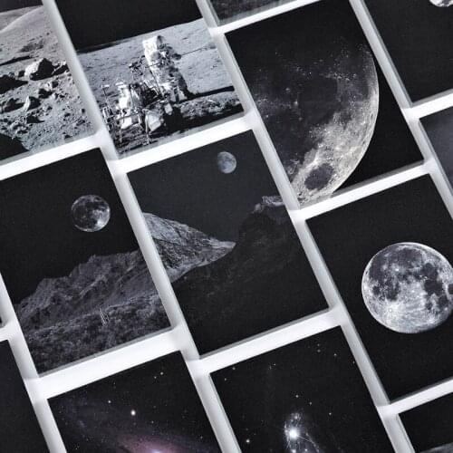 6packs/LOT we will eventually reach the universe series creative message paper material paper memo pad