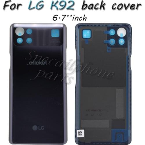 Battery Cover For LG K92 Back housing Battery Cover Rear Door Case For LG K92 LMK920, LM-K920 battery door