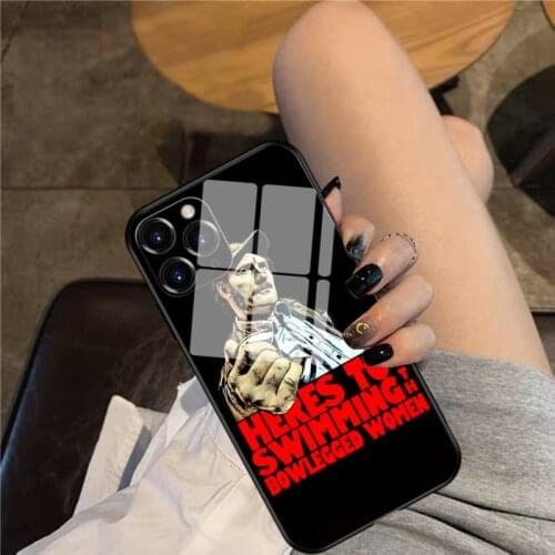 Quint - Jaws Phone Case Glass Phone Case For iphone 12 11 Pro Max XS XR X 8 7 Plus SE2 Case