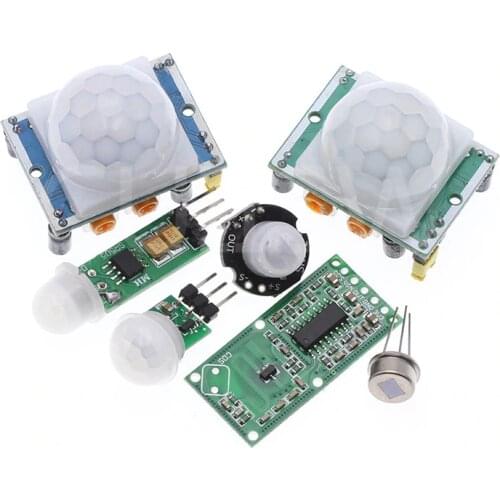 HC-SR501 AM312 SR602 SR505 Adjust IR Pyroelectric Infrared PIR Motion Sensor Detector Module For Arduino For Raspberry Pi Kits