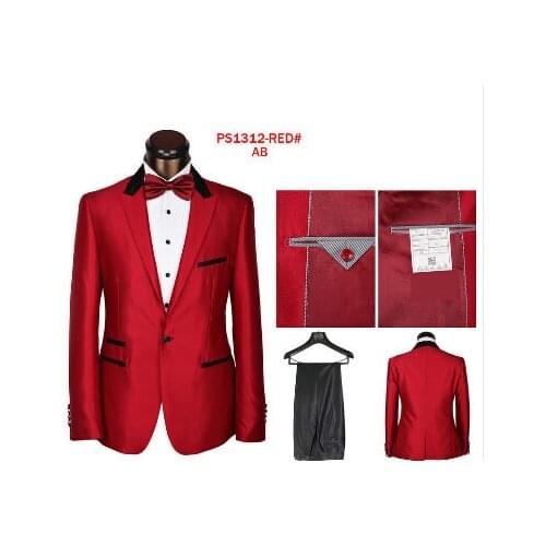 Custom Made to Measure Tailored Wedding Suits For Men,Wine Red Groom suit,maroon men tuxedo(Jacket+Pants+tie)