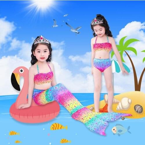 Mermaid Tail for Girls Swimming Girl Swimsuit Kids Summer Girls Clothes Mermaid Costume Girl Cosplay Anime Girl Swimsuit 2021