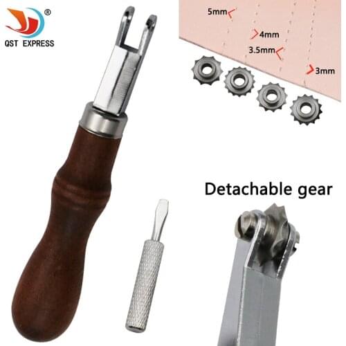 Leather sewing spacer cross stitch wheel cross stitch punch hole diy craft sewing tools