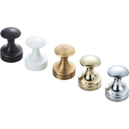 Wall Mount Round Brass Hook Shower Robe Towel Coat Holder Hanger for Bathroom