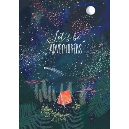 Lets be adventurers Metal Sign camping Plaque Shed Garage Shed Decor Tin home