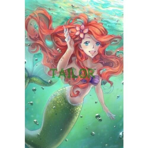 Wall stickers Cuadros 5D diamond painting kit set Full square haft diamentowy Cross stitch tools animal fish Mosaic art Mermaid