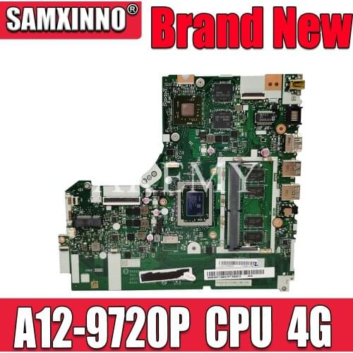 New!!! NMB341 Laptop motherboard For Lenovo 320-15ABR Mainboard 320-15ABR motherboard W/ VGA(2G) DDR(4G) A12-9720P 2.7-3.6 MHZ