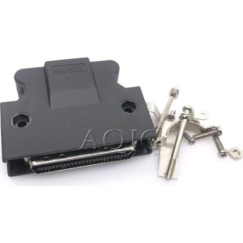 SCSI Connector SCSI 50pin Plug 50 Core HPCN SM-50L Servo Connector Full Gold