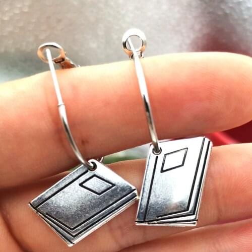 School Bag Earrings School Supplies Pendant Gifts Ladies Jewelry Friends Earrings