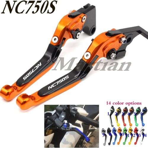CNC Folding Extendable Motorcycle Brake Clutch Levers For HONDA NC750 NC750S NC750X NC 750S/X 2014 2015