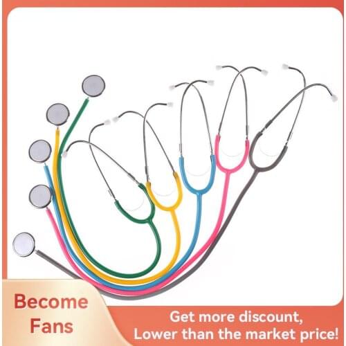 60CM Puzzle Be A Doctor Toys Science Popularization Stethoscope Toy Play House Toys Childrens DIY Simulation Stethoscopes