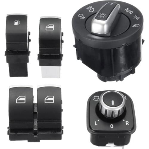 Power Window Switch Suitable For Golf Car Headlight And Fog Lamp Durable Plastic