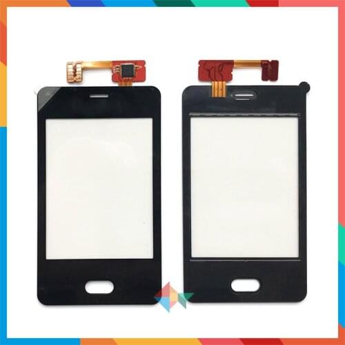 10pcs/lot High Quality 3.0" For Nokia Lumia 501 N501 Touch Screen Digitizer Front Glass Lens Sensor Panel Black Free shipping