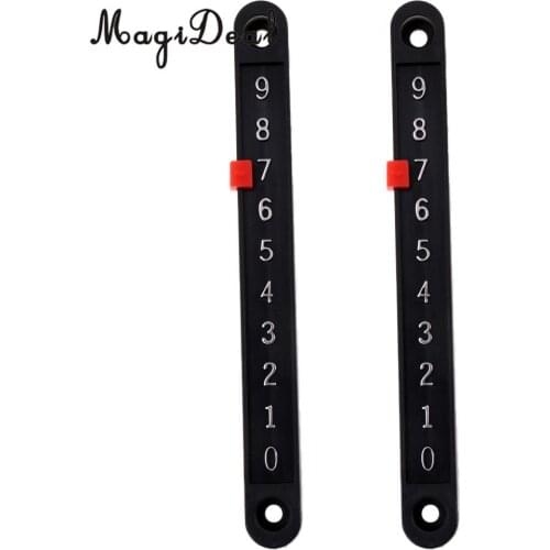 MagiDeal 2 Pieces Foosball Score Counters Table Football Scorekeeper Scoring Units