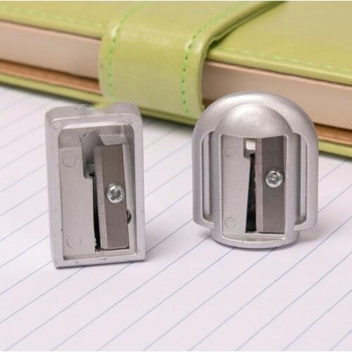 2pcs pencil sharpeners for kids office and school supplies mechanical pencil sharpener pencil sharpener metal manual sharpener