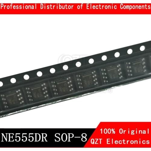 20pcs/lot NE555DR NE555 SOP8 SMD Timer time base circuit IC SOP-8