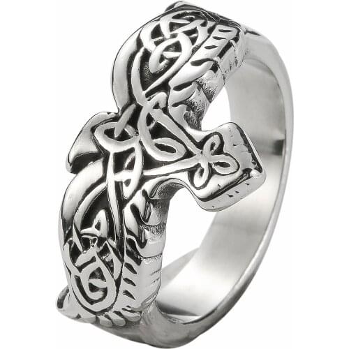 316L Stainless Steel Jewelry US Size 7-13 New Design Unisex Flying Eagle Party Ring For Gift
