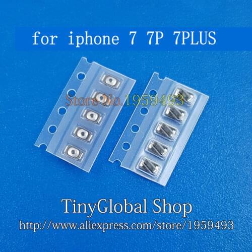 50pcs/lot XGE Power Button Switch Top Inner vol key ON OFF Contact Button replacement for iPhone 7 7G 7P 7plus iphone7/7plus