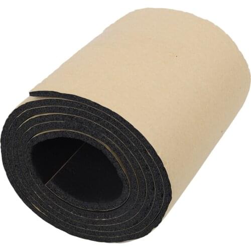 Black Car door protector Safety Bumper Guard Parking Wall Strip Cover Rubber Foam Moulding