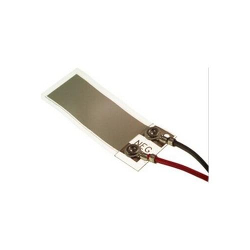 PVDF Sensor LDT1 028K Piezoelectric Film with Red and Black Leads Can Be Straight Spot