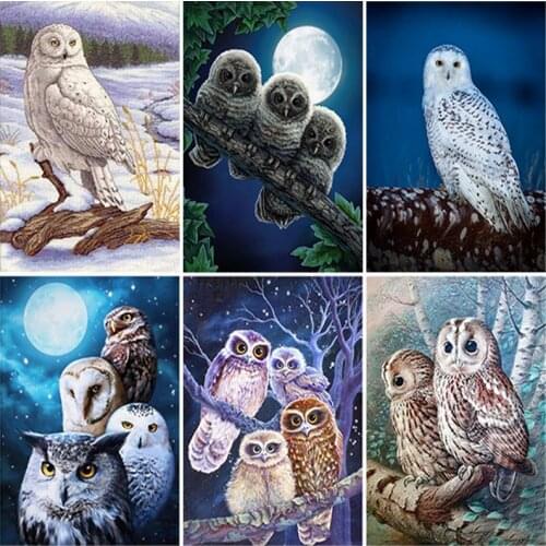 DIY Bird & Flower 5D Diamond Painting Full Square/Round Drill Resin Animal Diamont Embroidery Cross Stitch Home Decor Wall Art