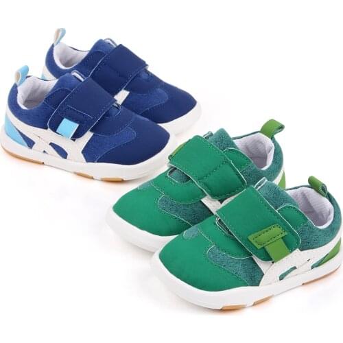 Kids Shoes Sneakers Rubber Soft Bottom Anti-Skid Flat Casual Fashion Baby Boy Green High Quality New Spring shoes
