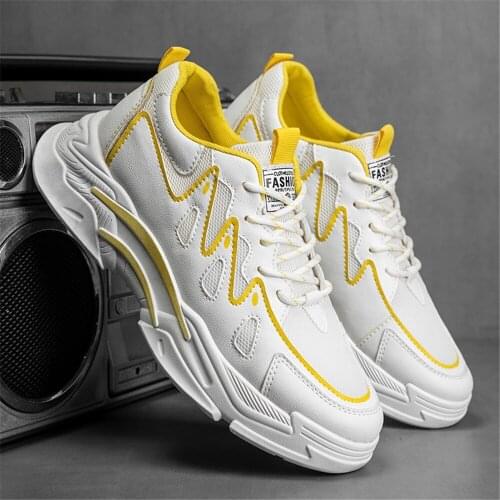 Fashion Spring Summertime Casual Breathable Man Sport New Lace Up Sneakers Outdoor Walking Quality Running Shoes Easy Matching