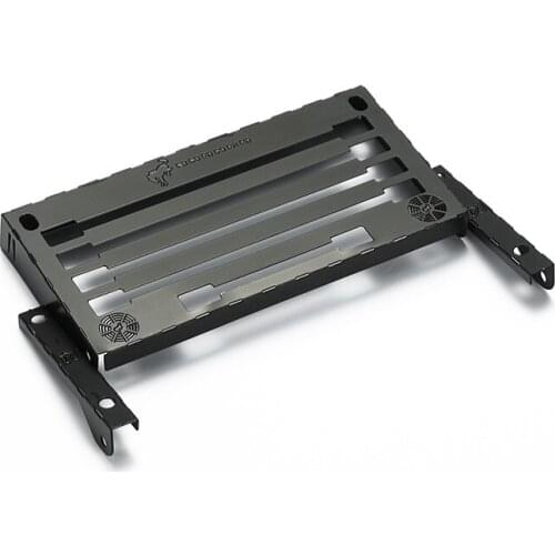 Metal Foldable Tool Box For Traxxas TRX4 92076-4 Ford Bronco RC Crawler Upgrade Parts