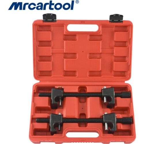 MR CARTOOL 2Pc Heavy Duty Macpherson Strut Coil Spring Compressor Clamp Set Remove Shock Absorber Or Spring Tool Car Repair Tool