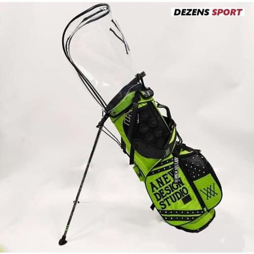 NEW Fashion brand golf Standard Ball Golf Bag Caddy Golf Cart Stuff Stand Tripod Golf Bag two caps