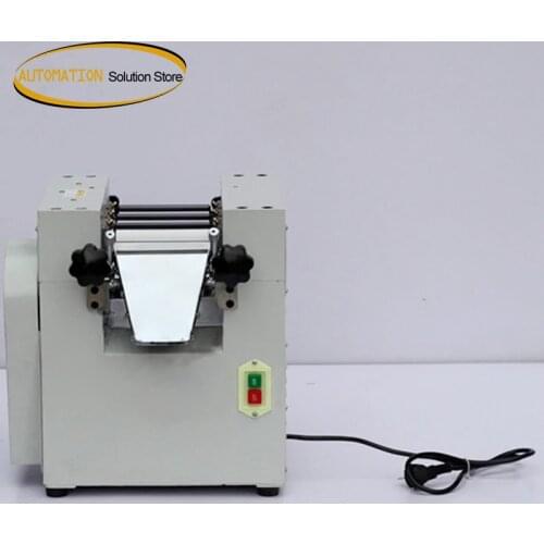 New SS65 Three Roller Grinding Mill Grinder for lab applications 128mm Roller 10kg/h lipstick, color paste, ink grinder