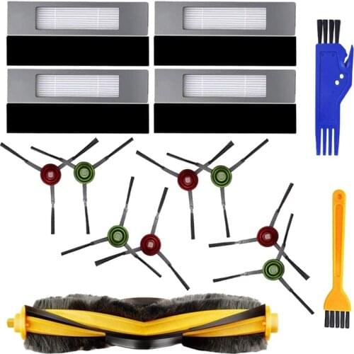 Main Brush Side Brush Hepa Filter Replacement Parts for Ecovacs Deebot Ozmo 950 920 Vacuum Cleaner