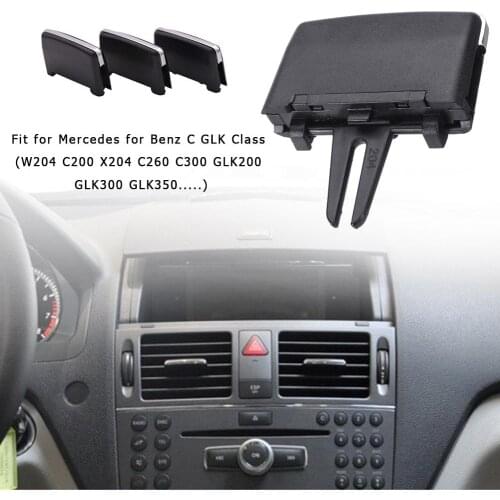 Plastic Car Front Air Conditioning A/C Air Vent Outlet Tab Clip Paddles Repair Kit For Mercedes Benz Benz W204 C260 C300 GLK200