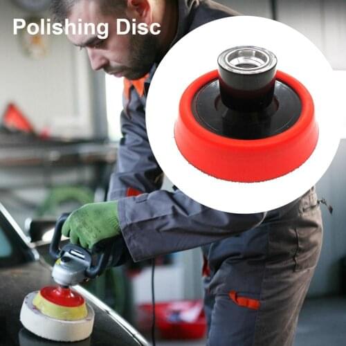 75mm Polishing Pad for Car Polisher Car Paint Disc Polishing Circle Buffing Pad Tool Kit Polishing Disc Polishing Tray