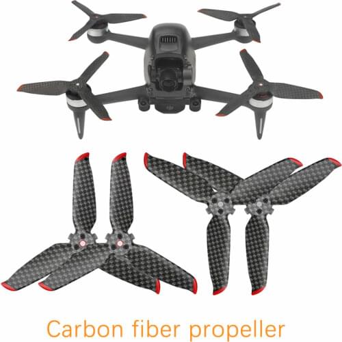 For DJI FPV Carbon Fiber Propeller Hard and Durable Lightweight Propellers 5328S Foldable Low Noise Props Blades Accessories