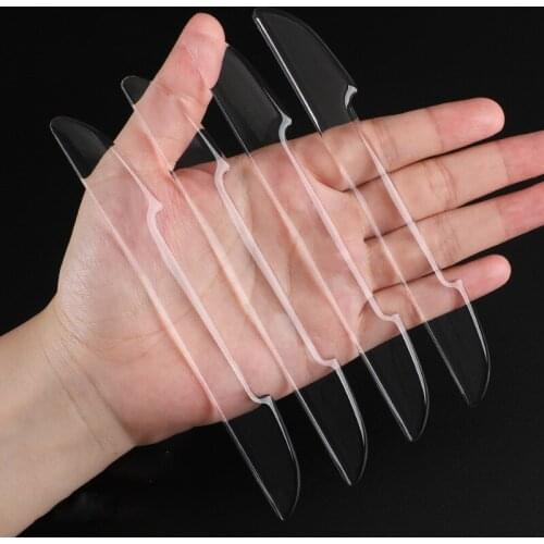 Car Door Transparent Anti collision Protector Bar Stickers Side Edge Protection Guards Rear View Mirror Cover Protection Strip