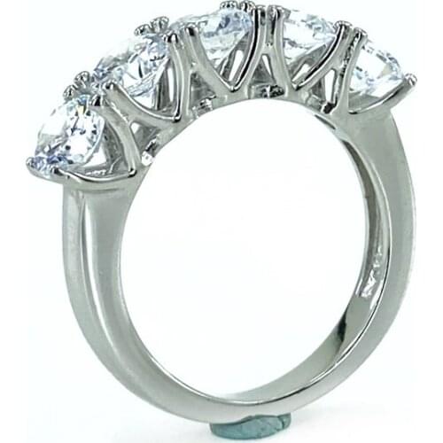 Swarovski Model High Sparkle Dibs Silver Ring