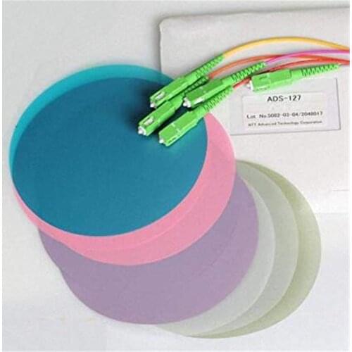10pcs fiber optic polishing film 1um model for connector production machine