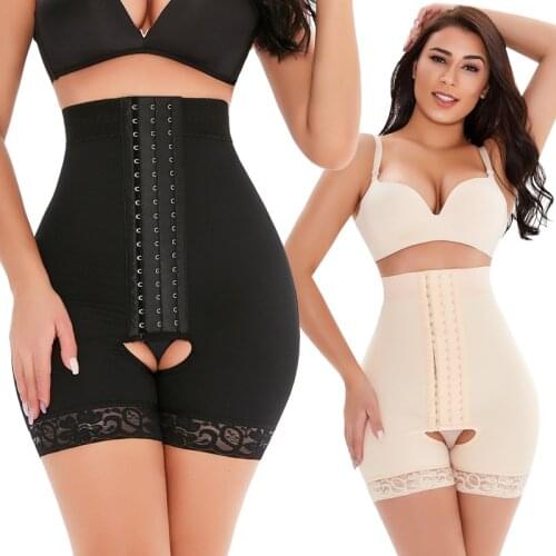 Women Shapewear Firm Control Seamless Thigh Slimmer High Waist Trainer Panties Hip Enhancer Butt Lifter Short Booster Underwear