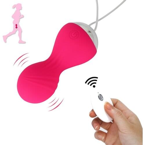 10 Speeds Vibrating Egg Bullet Vibrator Wireless Remote Clitoris Stimulator Shrink Vaginal Kegel Balls Adult Sex Toys For Women