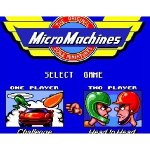 MICRO MACHINES 16 bit MD Game Card For Sega Genesis Mega Drive