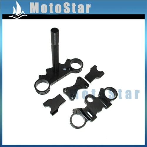 45/48-28mm CNC Aluminum Triple Clamp Set For Pit Dirt Motor Bike