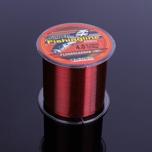 500M Nylon Fishing Line High Weight Nylon Monofilament Leader Fly Line Super Strong Abrasion Resistance Wire For Freshwater Salt