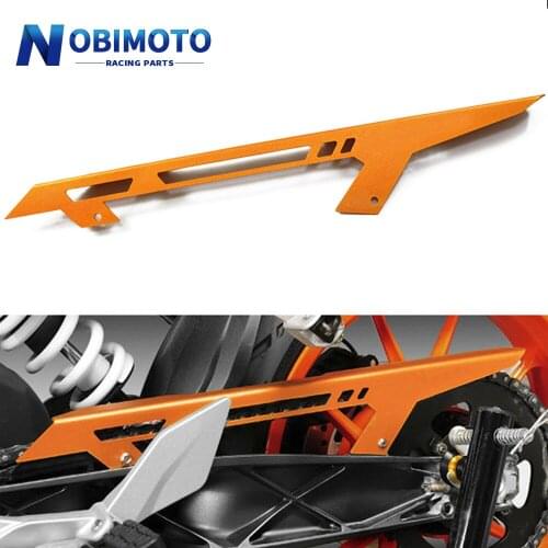 Motorcycle Aluminum Chain Oiler Protector Guard Cover For DUKE 125 2011-2017 DUKE 390 2013-2017 2016 DUKE 200 2012-2017
