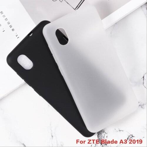 Phone Case For ZTE Blade A3 2019 Case Anti-knock Soft TPU Case For ZTE Blade L8 Anti Skid Silicone Protection Back Cover Capa