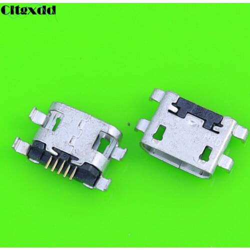 Cltgxdd Micro USB jack socket charging port female for Xiaomi Redmi 5A 5pin Micro USB connector repair replacement